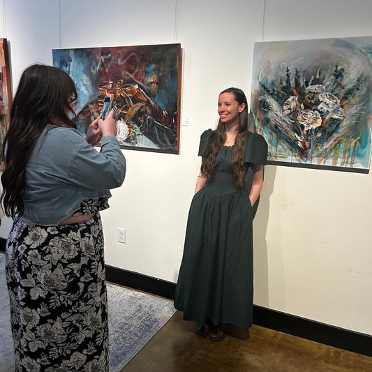 The Best Moment of My Gallery Opening