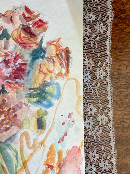 Bridal Bouquet Sketch