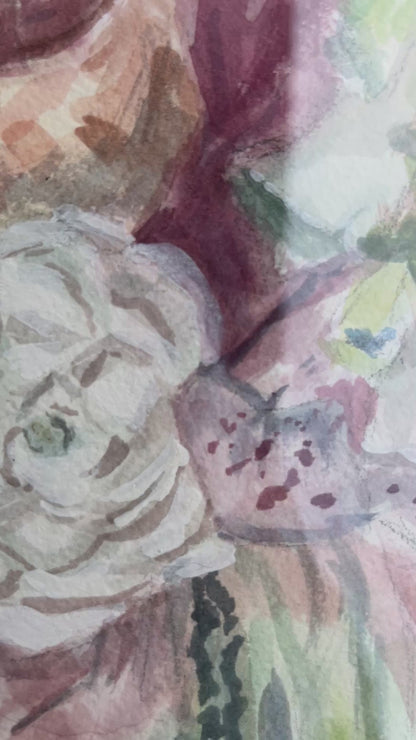 Bridal Bouquet Sketch